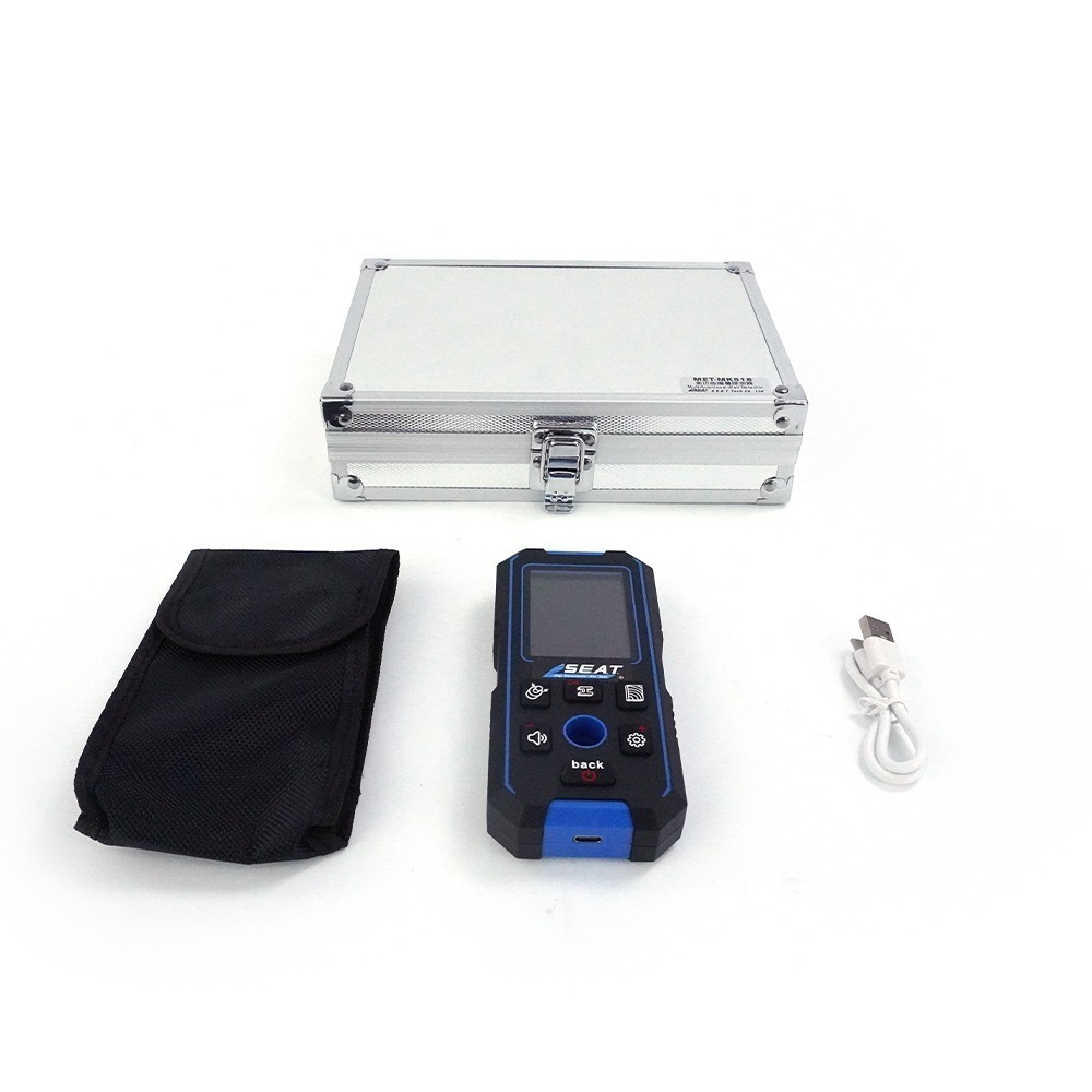 金屬探測儀 牆體鋼筋電線探測器 牆體探測器 PVC水管探測 高精度牆體木材探測儀器 金屬探測器 MK518-細節圖2