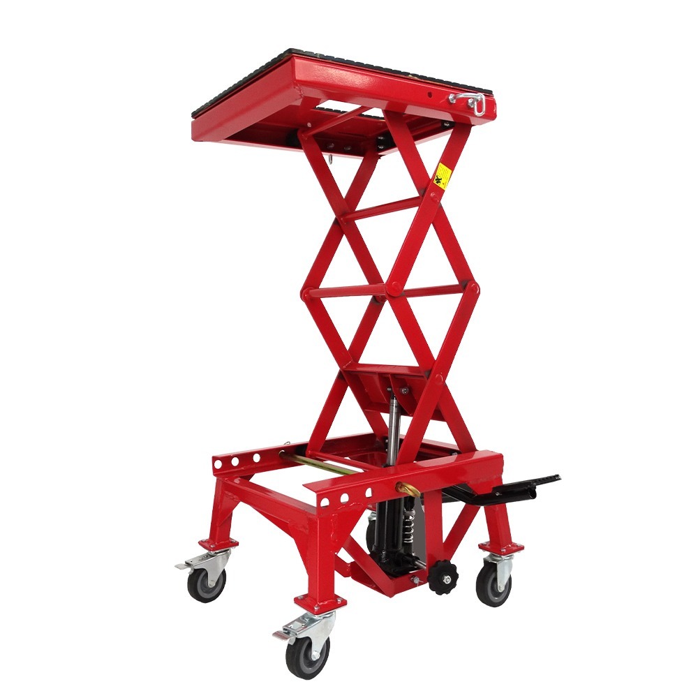 升降台 油壓升降台 伸縮平台 方便 升降機 機車修理 省力神氣 升降車 移動車 活動輪 油壓 千斤頂 精準LP3487-細節圖2