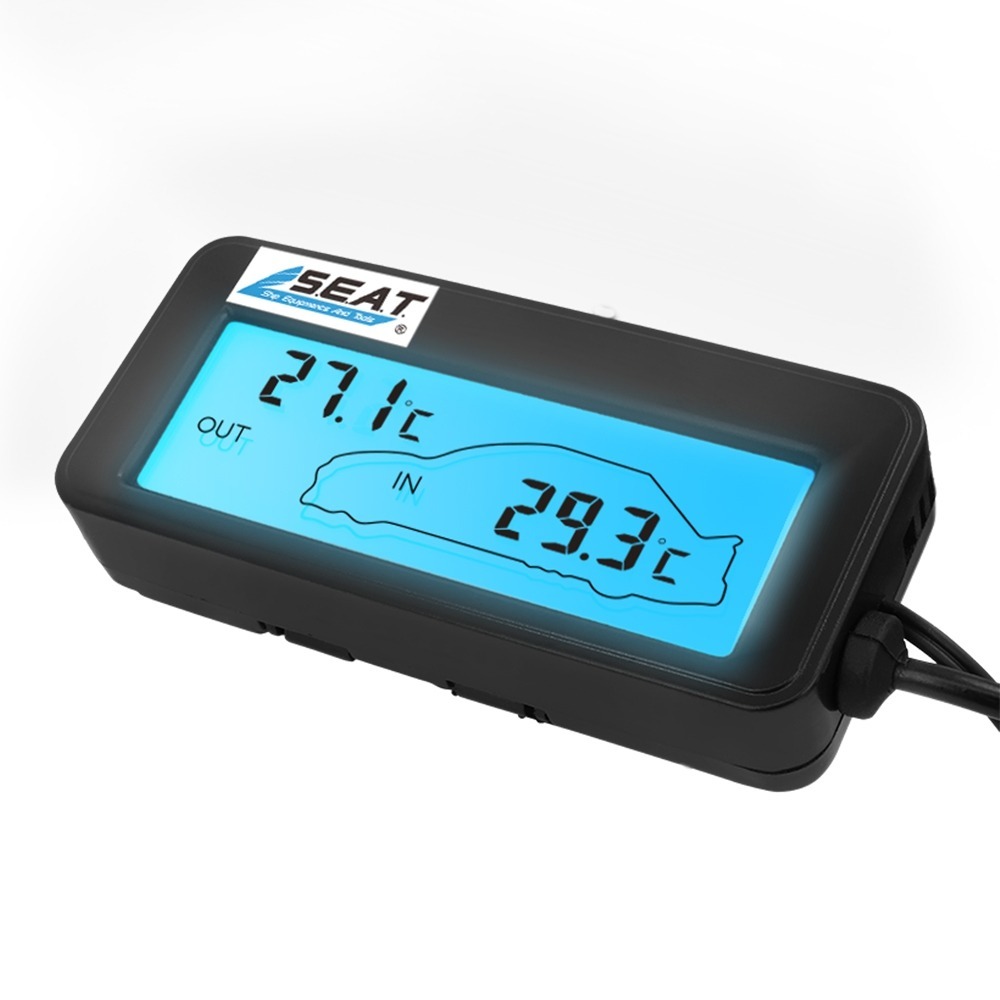 溫度控制器 室外溫度監控 溫度器 汽車溫度監測 汽車溫度表 精準CTM 高低溫度計 車用溫度表 汽修工具-細節圖2