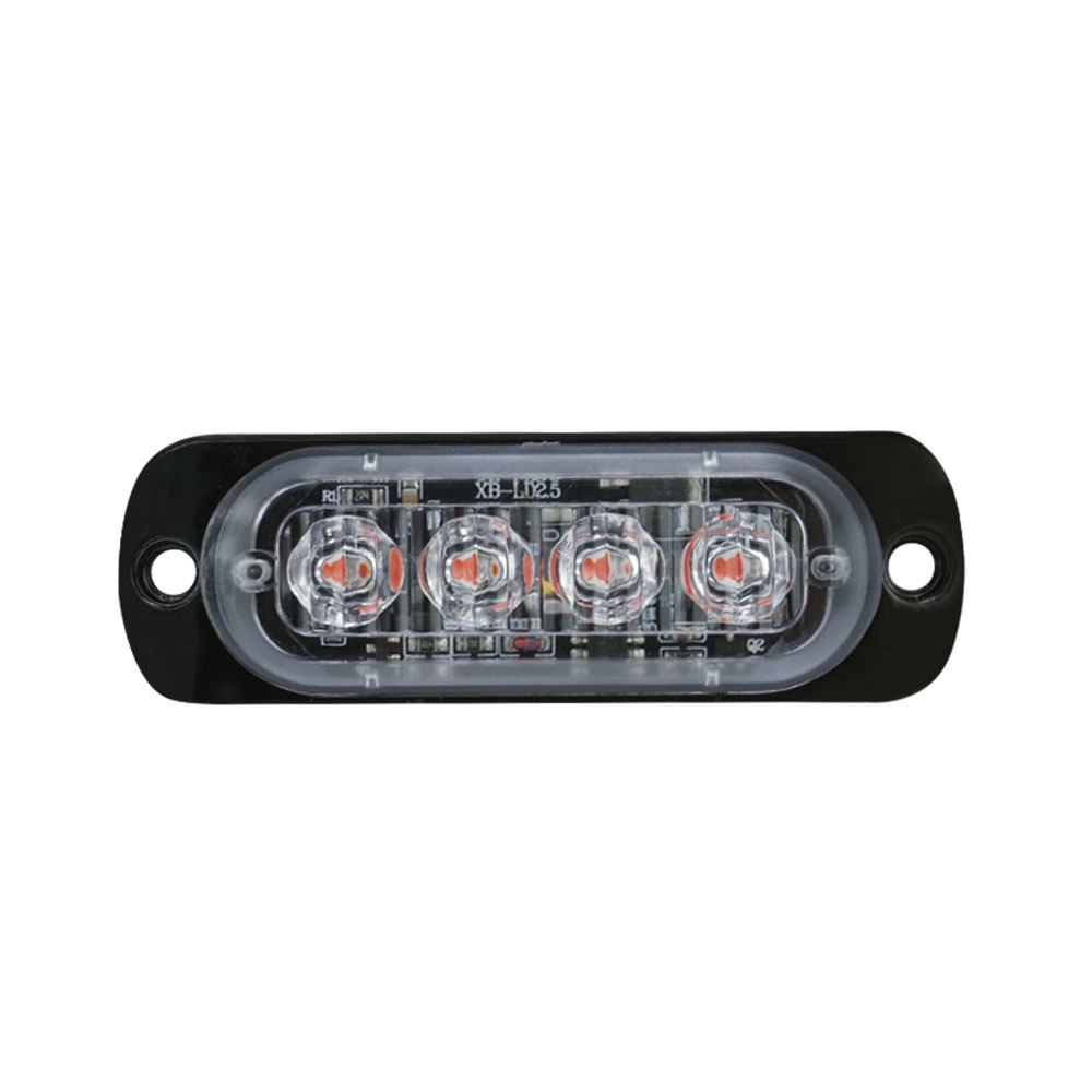 迎賓燈 工作燈 閃爍警示燈 led燈珠 紅光 汽車零件 led照明燈 【精準】SLR4 貨車邊燈 行車燈 照地燈-細節圖2