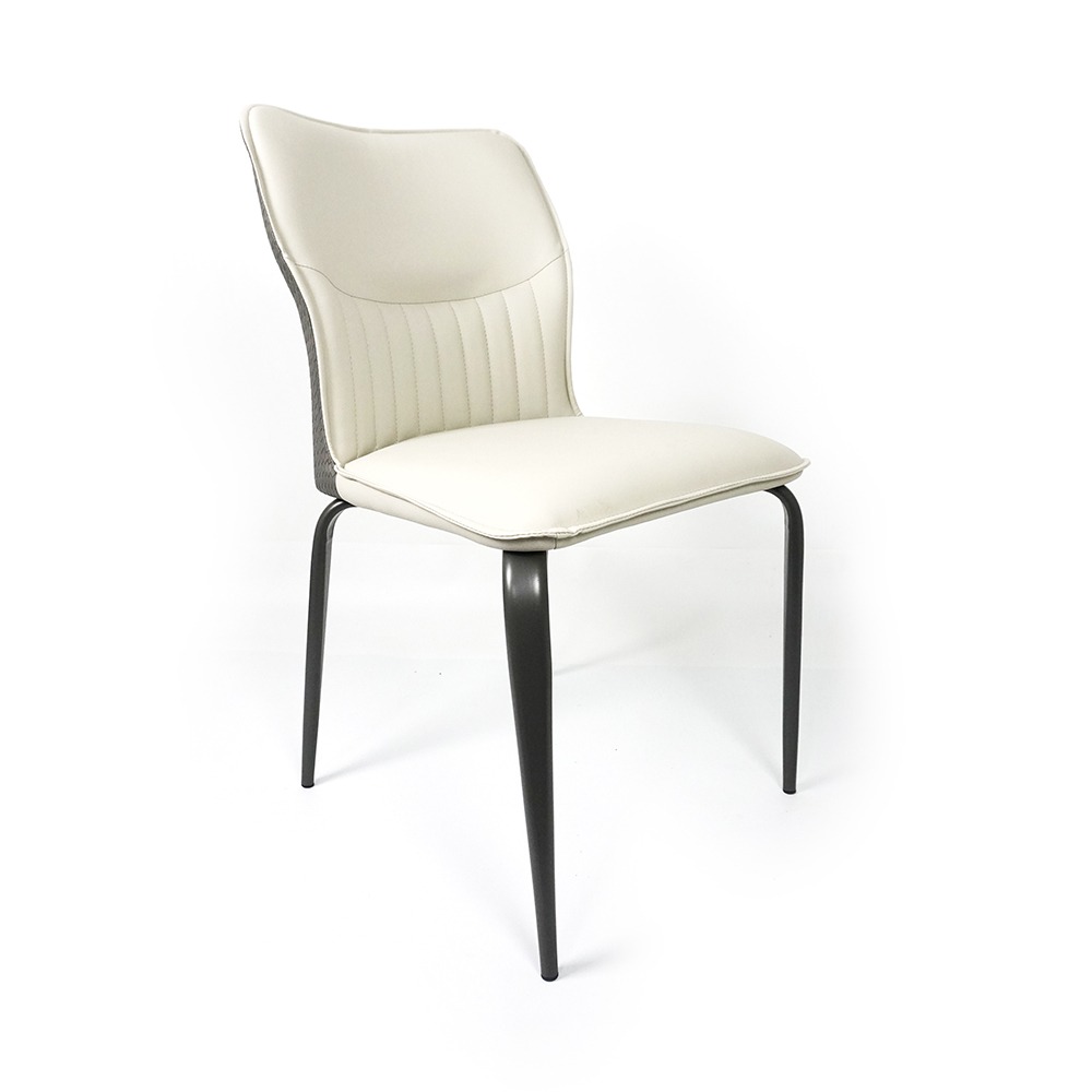 辦公椅 米色 化妝椅子 靠背餐椅 休閒椅 陽台椅 麻將椅 椅子 會客椅 餐桌椅 網美椅 讀書椅 130-IDC50G-細節圖2