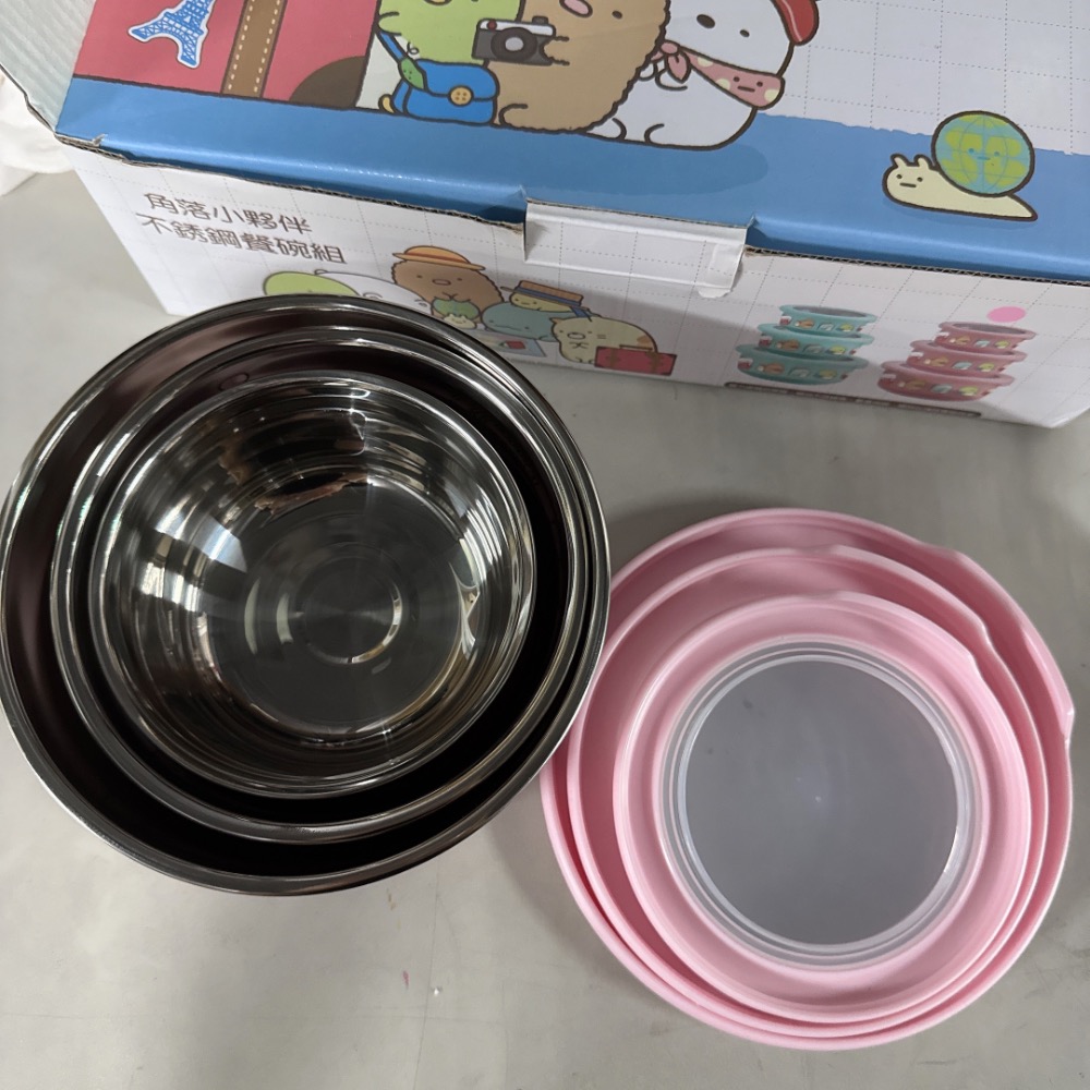 [現貨]角落生物不鏽鋼隔熱餐碗(3入組) 國小餐具 湯碗 角落小夥伴餐具-細節圖3