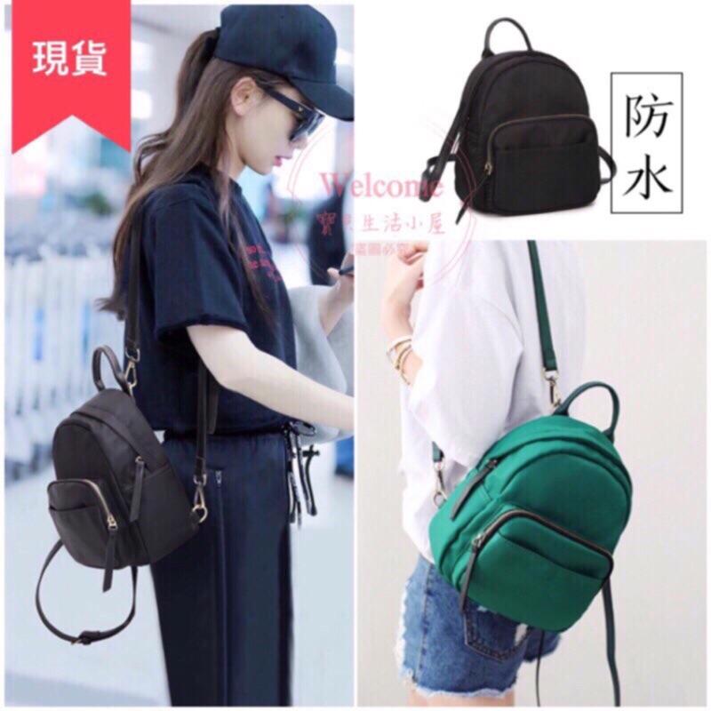 [現貨]韓版百搭防水牛津布小後背包-細節圖7