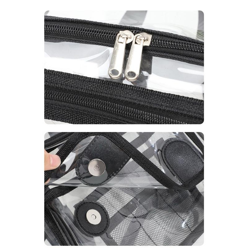 [現貨]透明包包 pvc大容量透明防水後背包 雙肩包 書包-細節圖6