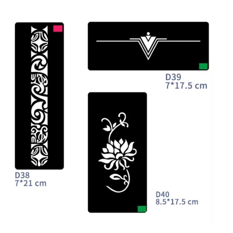 [現貨]中大型紋身膏模板-細節圖9