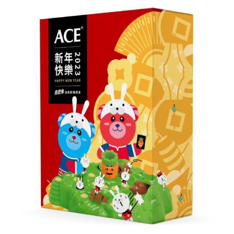 [現貨]ACE 2023兔年禮盒 奔跑兔遊戲軟糖禮盒(2款軟糖+1款桌遊) ACE水果軟糖-細節圖2
