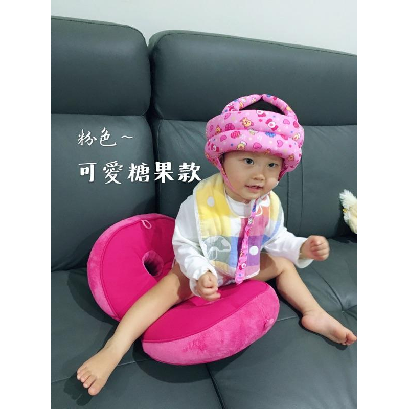 [現貨]新款插扣式寶寶防撞帽 學步海綿帽子-細節圖3