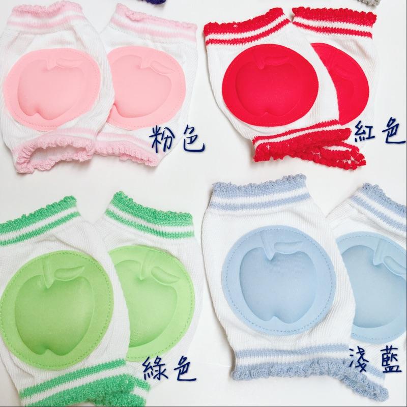 [現貨]寶寶安全加厚蘋果造型爬行護膝-細節圖2