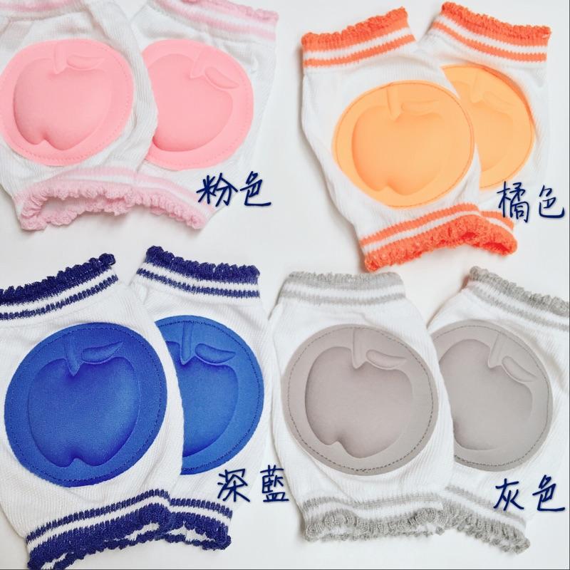 [現貨]寶寶安全加厚蘋果造型爬行護膝-細節圖3