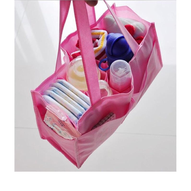 [現貨]加厚款不織布媽媽包袋中袋 輕便型分隔袋-細節圖3