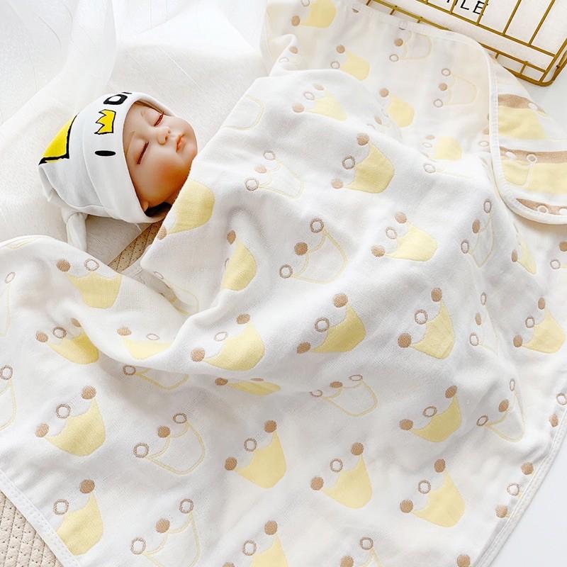 [現貨]六層紗布外出寶寶小被被 嬰兒小蓋毯 小浴巾-細節圖2