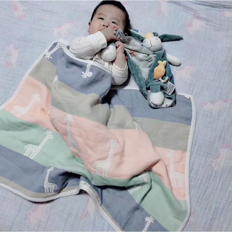 [現貨]六層紗布外出寶寶小被被 嬰兒小蓋毯 小浴巾-細節圖5