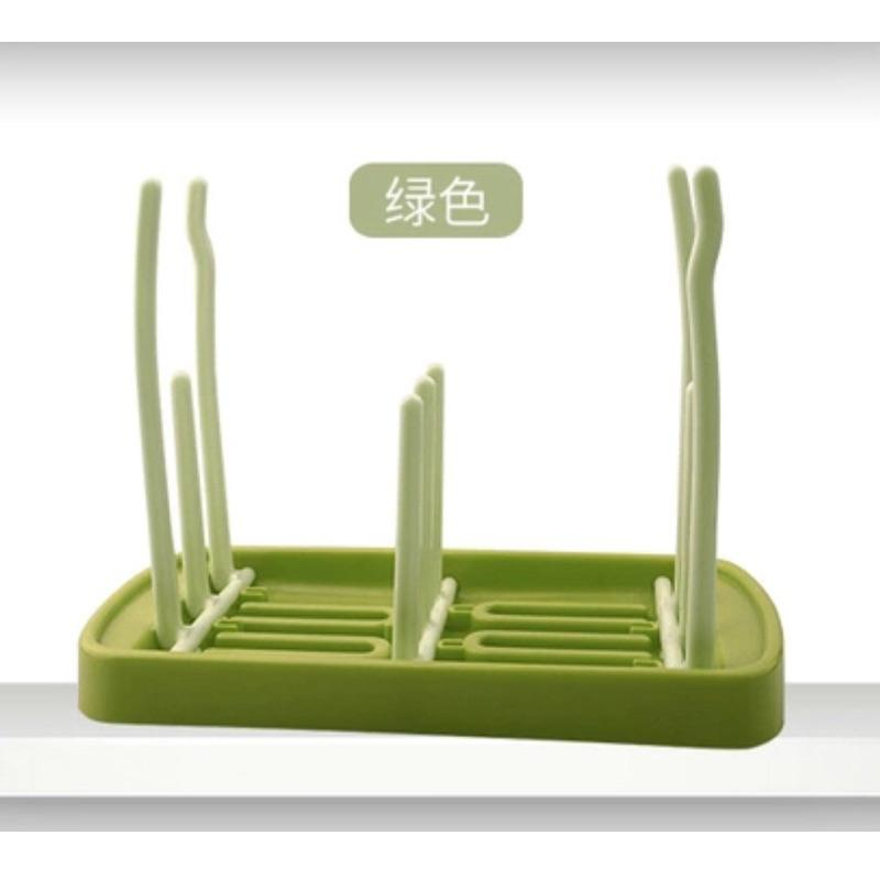 [現貨]簡易三折嬰兒奶瓶晾曬架 瀝水架-細節圖3