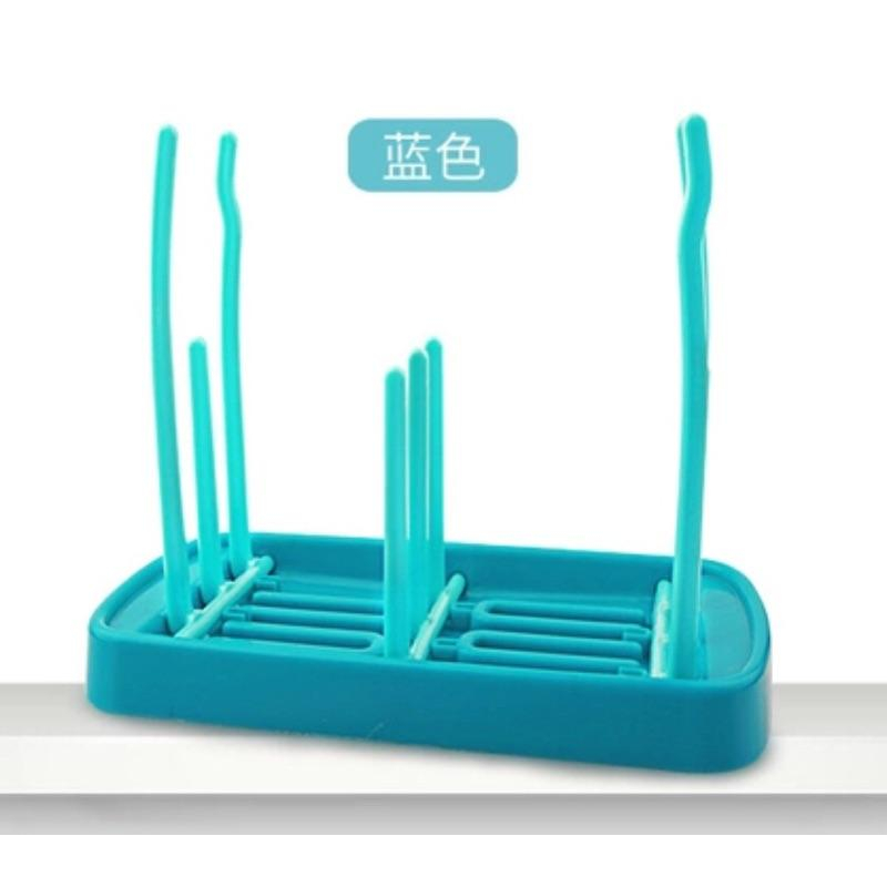 [現貨]簡易三折嬰兒奶瓶晾曬架 瀝水架-細節圖5