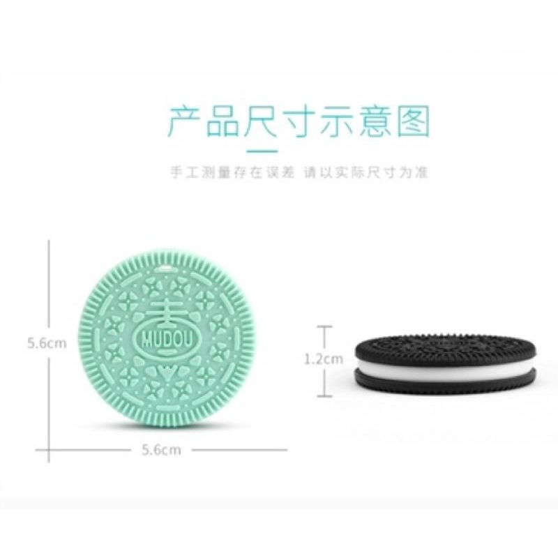 [現貨]寶寶夾心餅乾造型固齒器-細節圖4