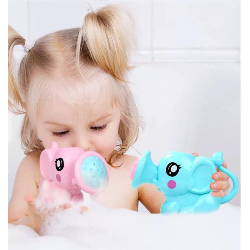 [現貨]寶寶可愛大象花灑戲水洗澡玩具-細節圖2