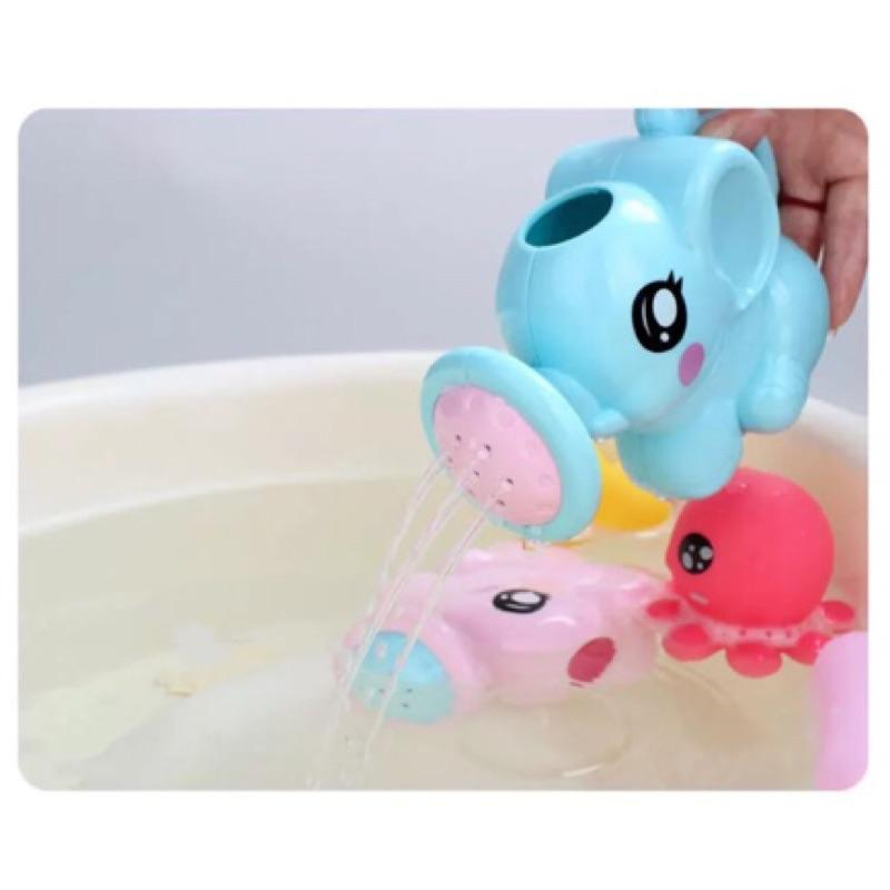 [現貨]寶寶可愛大象花灑戲水洗澡玩具-細節圖7