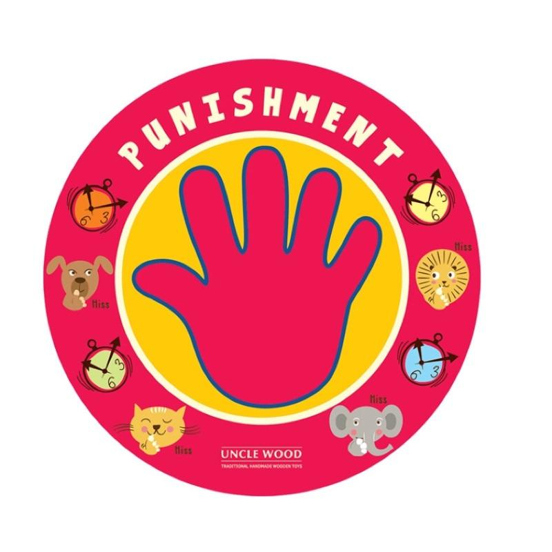 [現貨]美樂寶寶卡通思過貼 懲罰手掌貼4枚入-細節圖5
