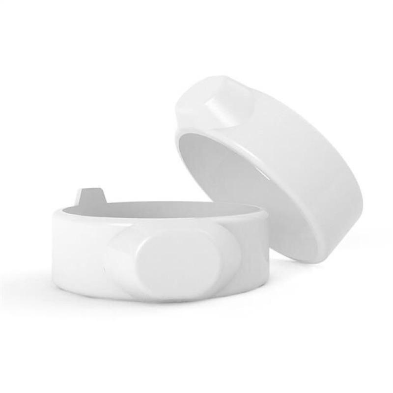 [現貨]不沾手奶粉匙魔戒(2入組）奶粉勺衛生磁性套環-細節圖3