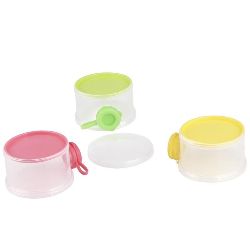 [現貨]三層側開奶粉盒 便攜式外出零食分裝盒  儲存罐-細節圖4