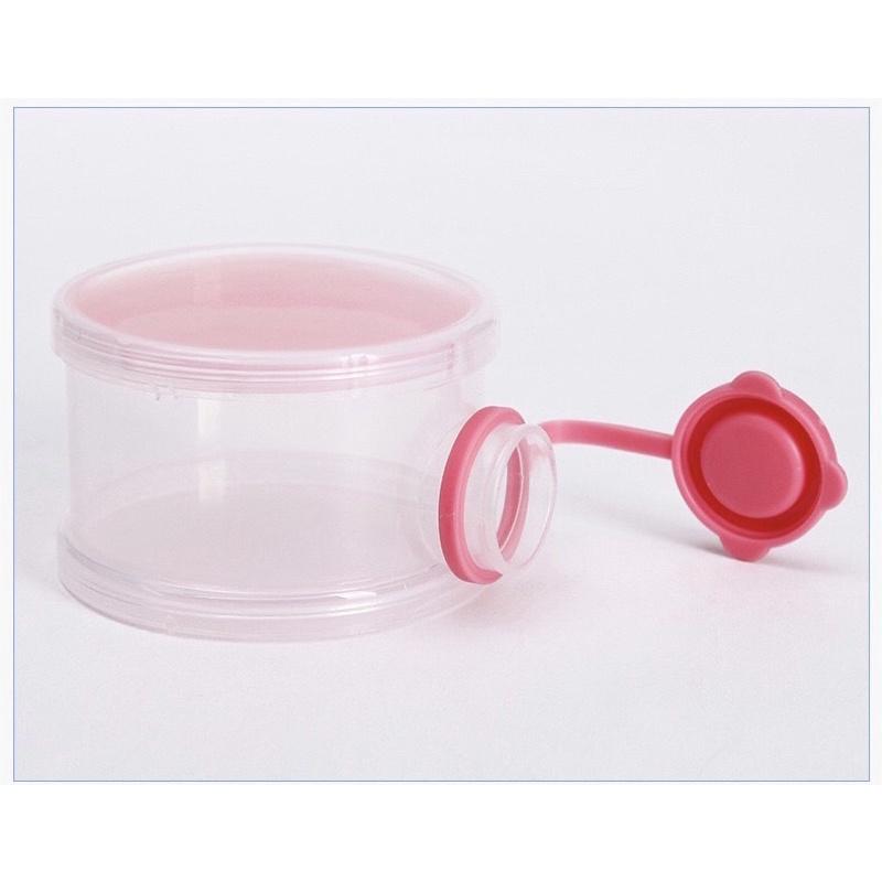 [現貨]三層側開奶粉盒 便攜式外出零食分裝盒  儲存罐-細節圖9