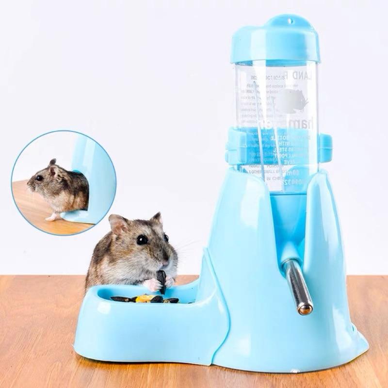 [現貨]倉鼠多功能不鏽鋼水壺 自動餵水器  懸掛式飲水機-細節圖4