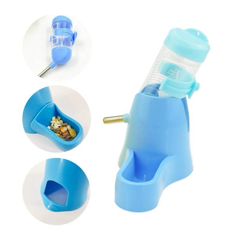 [現貨]倉鼠多功能不鏽鋼水壺 自動餵水器  懸掛式飲水機-細節圖7