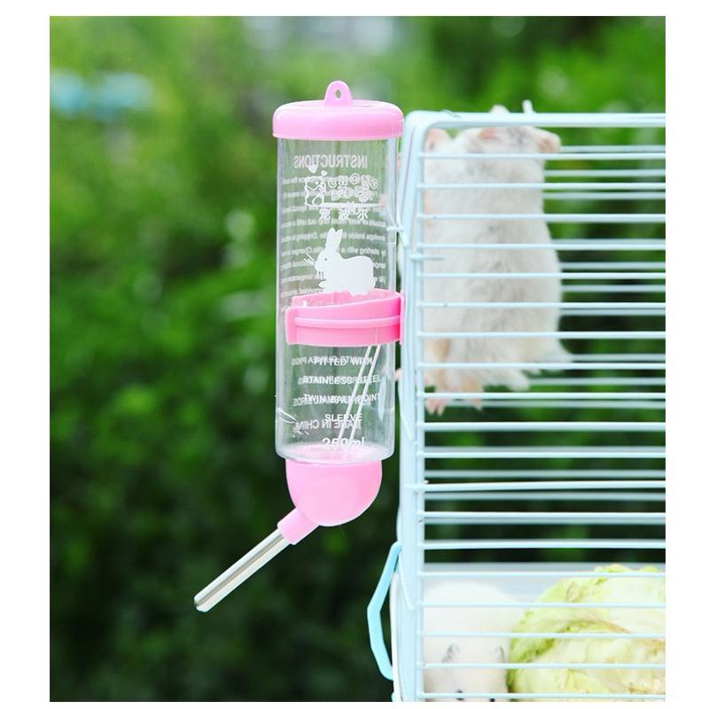 [現貨]倉鼠多功能不鏽鋼水壺 自動餵水器  懸掛式飲水機-細節圖8