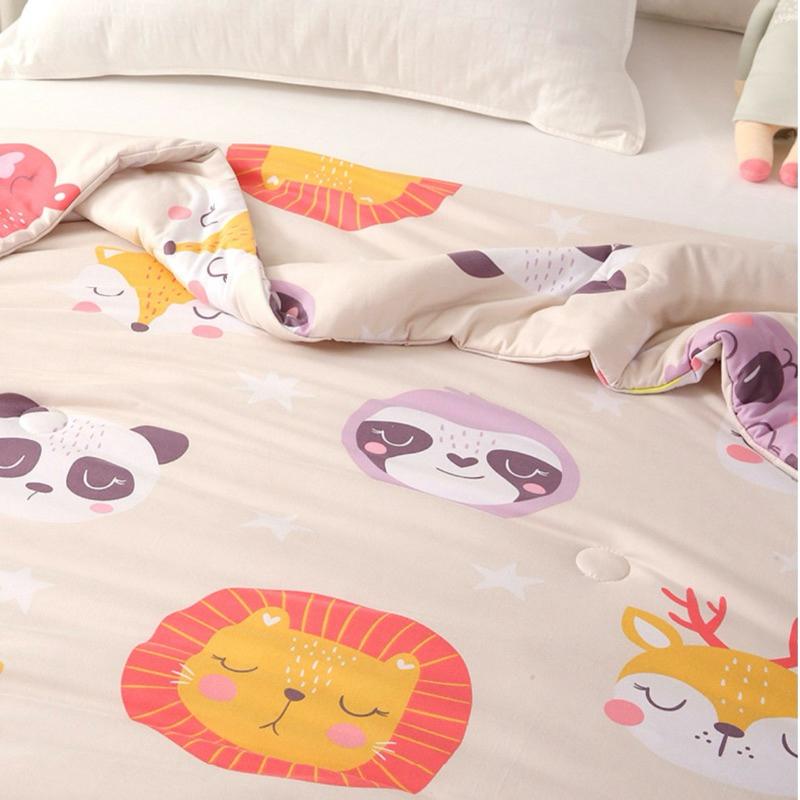 [現貨]兒童柔軟蓋毯 親膚春秋被 空調被 牛奶棉幼兒園午睡毯 可機洗-細節圖2