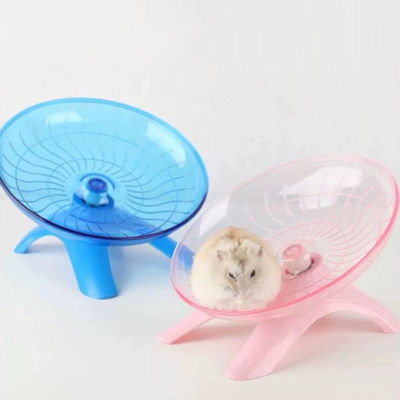 [現貨]倉鼠靜音跑盤 轉盤飛碟跑輪 跑步輪 滾輪-細節圖7