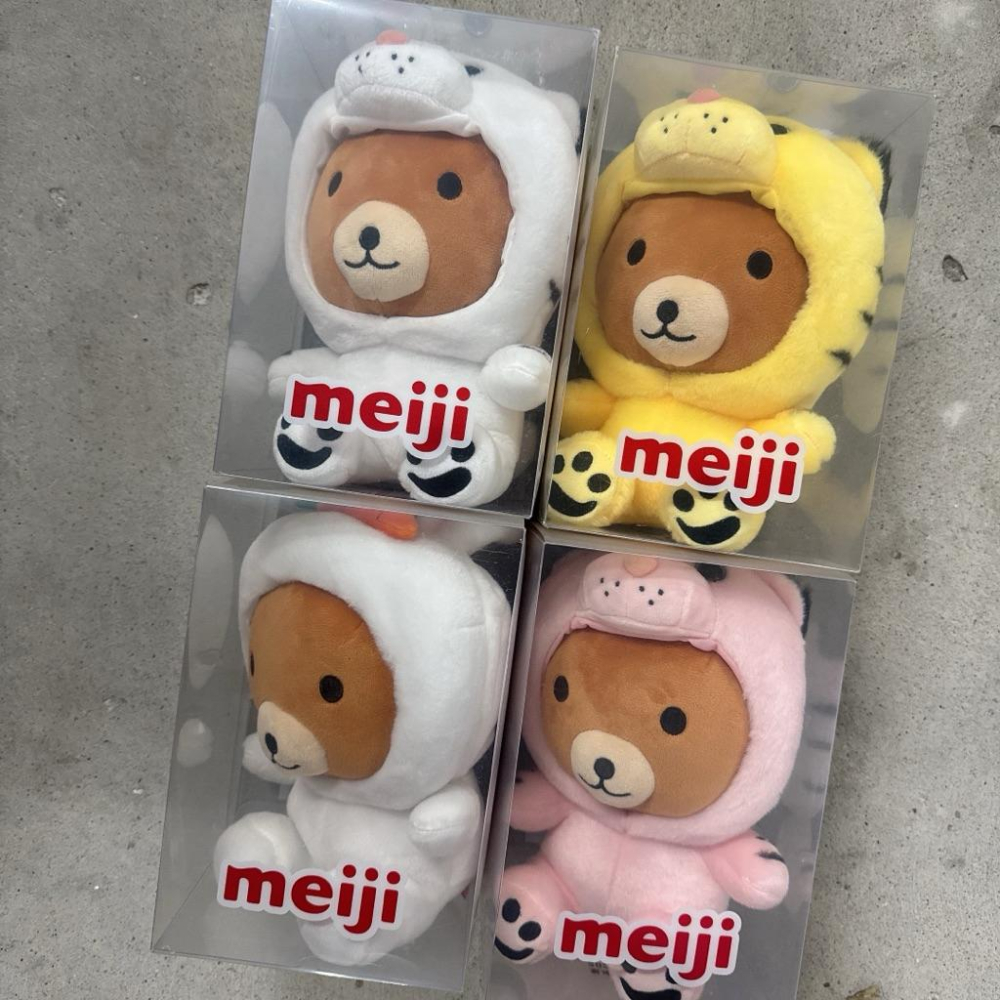 [現貨] 明治小熊變裝玩偶 奶粉贈品-細節圖2