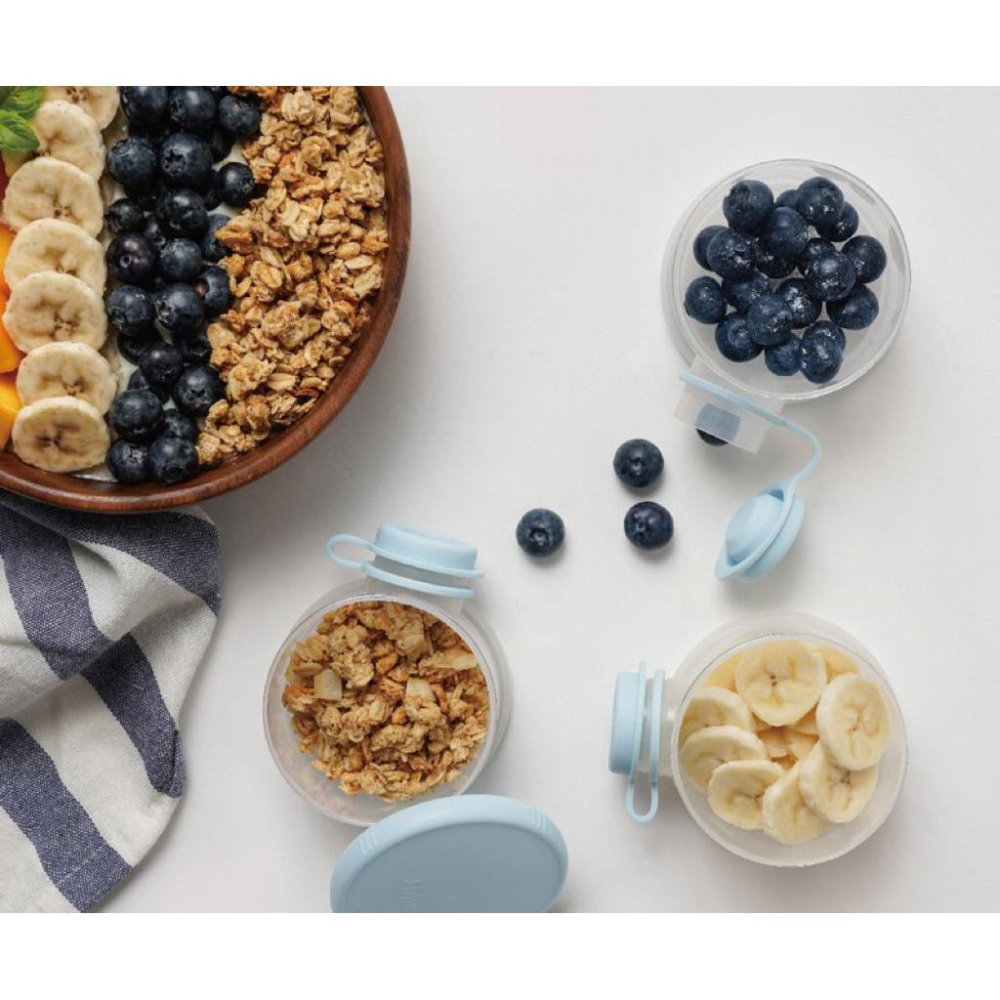 [現貨]小獅王 溜滑梯專利衛生奶粉盒 外出零食分裝盒  儲存罐-細節圖2