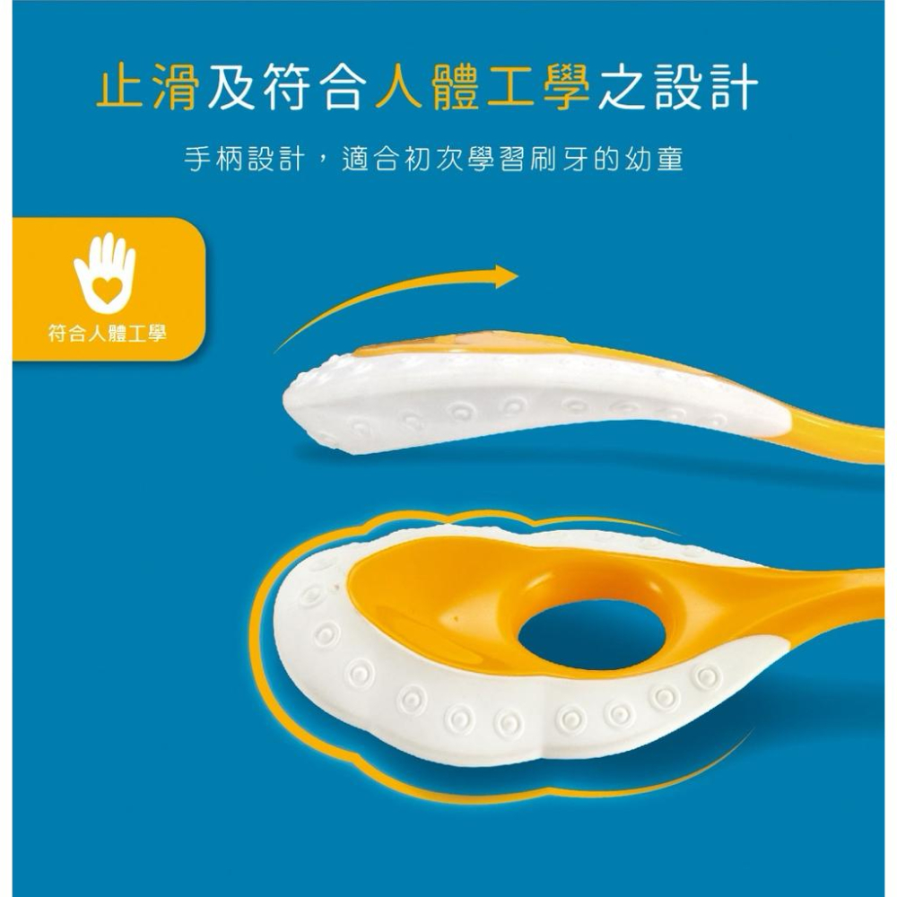 [現貨]台灣製KU KU酷咕鴨  幼兒護齒乳牙刷-細節圖8