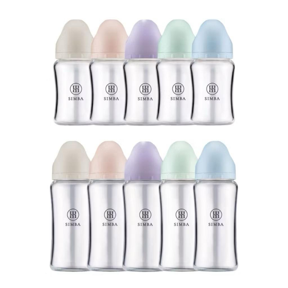 [現貨]小獅王 蘊蜜鉑金 ppus 寬口奶瓶 200ml/270ml/360ml 寬口自動把手雙凹奶瓶-細節圖6