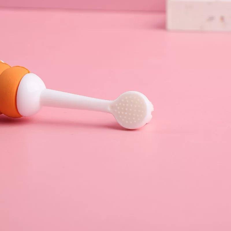 [現貨]寶寶軟毛乳牙刷 可愛小熊學習牙刷 兒童柔軟萬毛牙刷-細節圖4