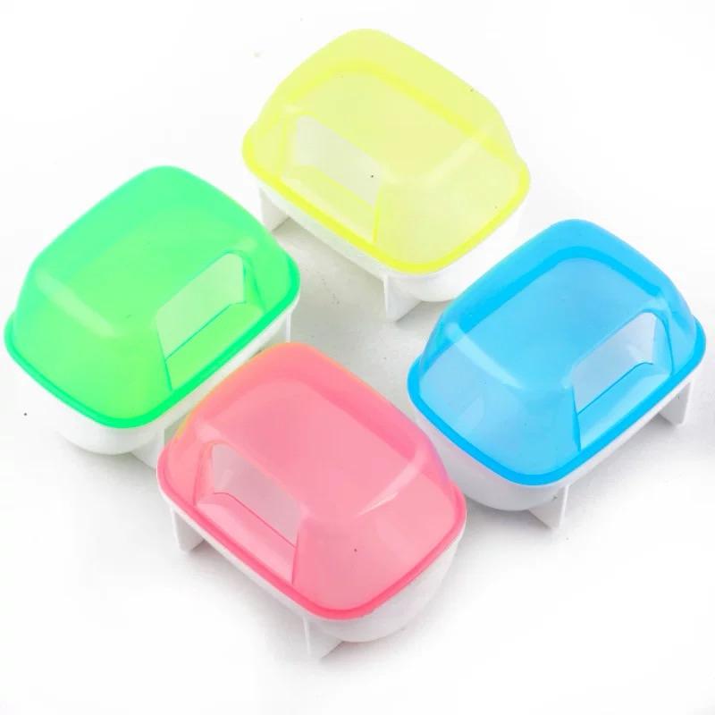 [現貨]小寵物防飛濺浴室 倉鼠浴室 浴沙盆 廁所-細節圖9