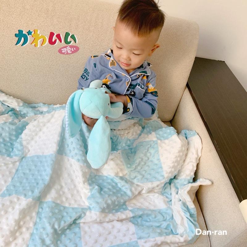 [現貨]寶寶超柔安撫毯（贈玩偶）幼兒園小被子 雙層短絨毛抱毯-細節圖4