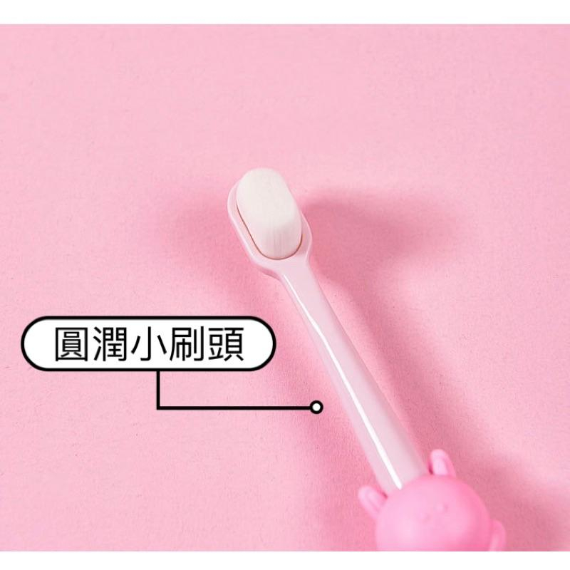 [現貨]兒童柔軟萬毛牙刷 寶寶學習牙刷 軟毛乳牙刷-細節圖3