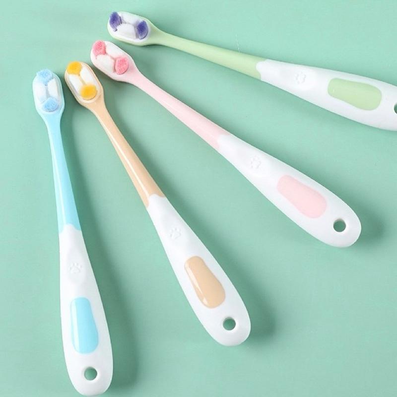 [現貨]兒童柔軟萬毛牙刷 寶寶學習牙刷 軟毛乳牙刷-細節圖9