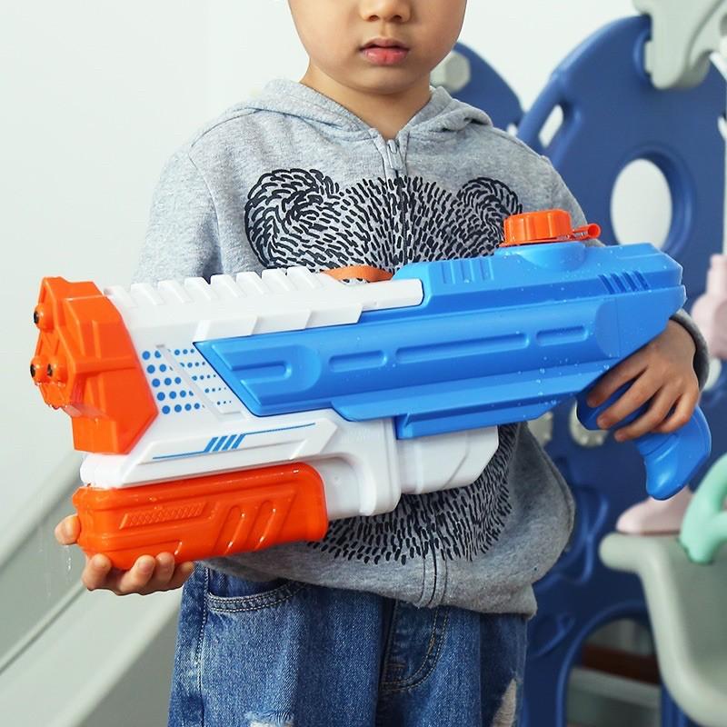 [現貨]抽拉式四孔水槍 大水柱 打水仗神器 多孔高壓大水槍-細節圖4