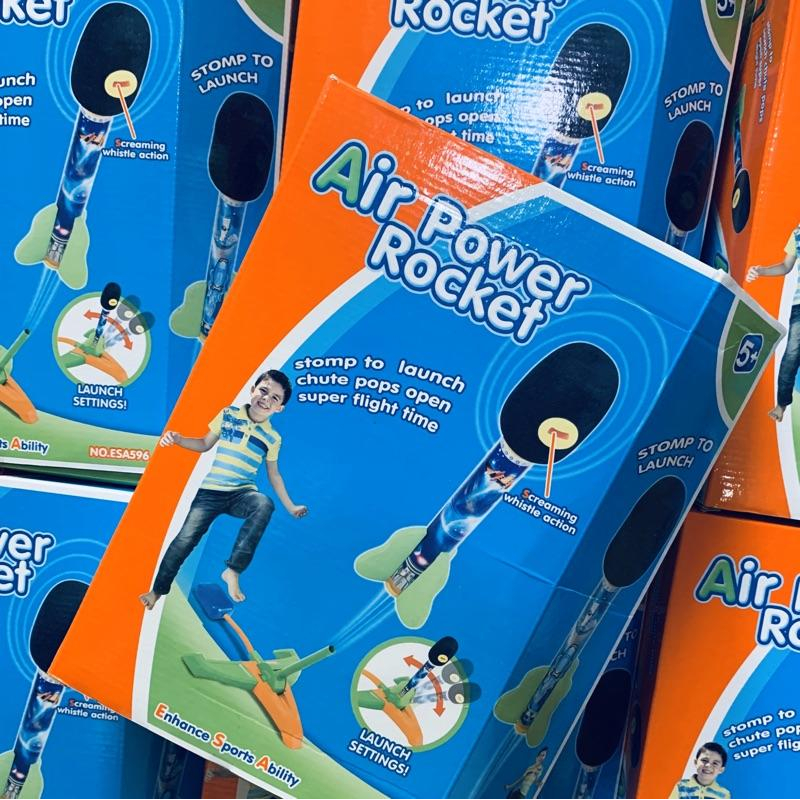 [現貨]氣壓式可調角度腳踩沖天火箭-細節圖9