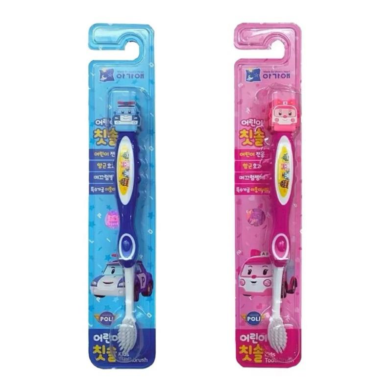 [現貨]韓國波力救援小英雄Poil兒童牙刷 / POLI 波力 兒童牙膏草莓/葡萄口味80g-細節圖4