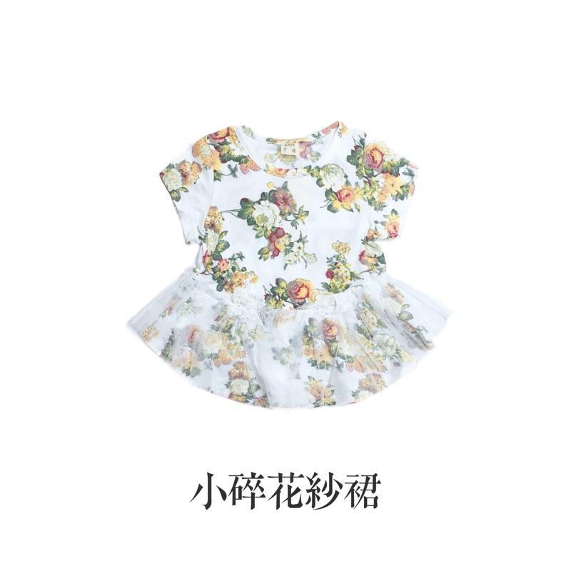 [現貨]外貿款女寶寶洋裝 蕾絲拼接洋裝 連身紗裙-細節圖7