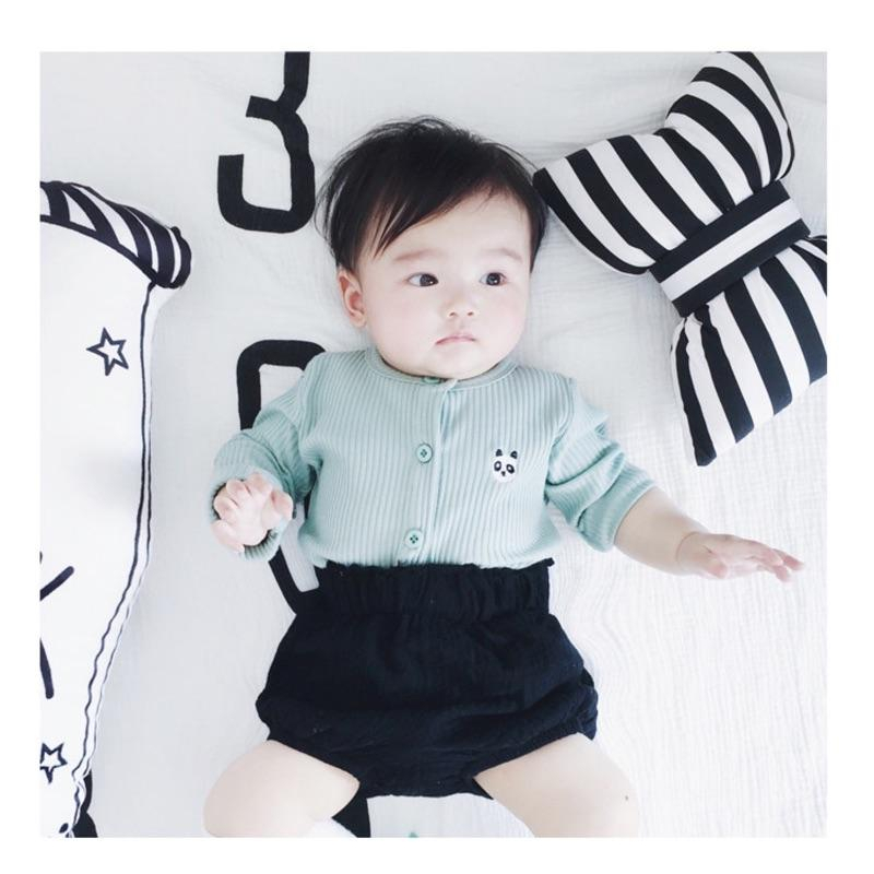 [現貨]寶寶百搭麵包褲 屁屁褲 麻棉三角短褲-細節圖2