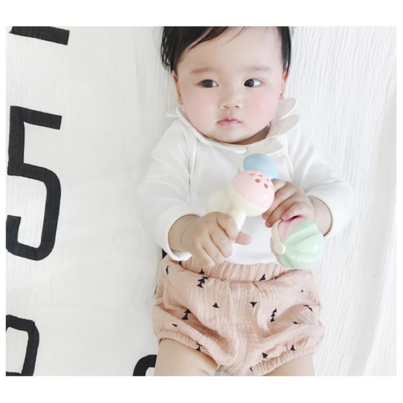 [現貨]寶寶百搭麵包褲 屁屁褲 麻棉三角短褲-細節圖5