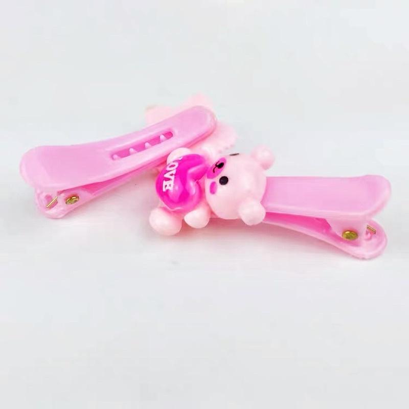 [現貨]寶寶可愛小髮夾  兒童不傷髮小髮夾 女童糖果色瀏海夾-細節圖6