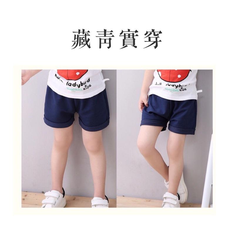 [現貨]兒童糖果色舒適彈力短褲-細節圖5