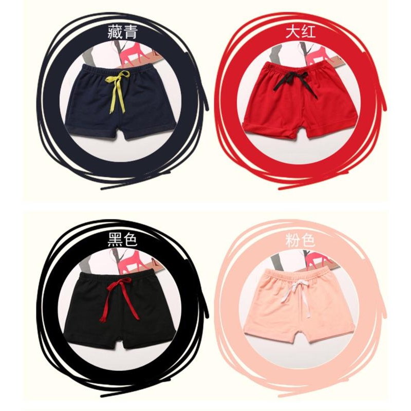 [現貨]兒童糖果色舒適彈力短褲-細節圖8