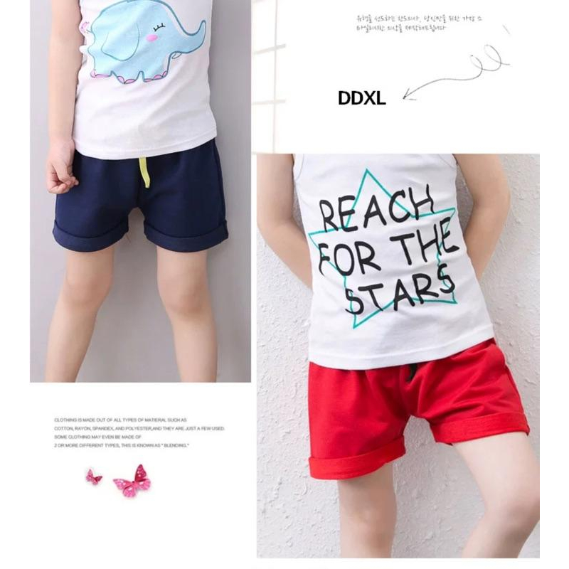 [現貨]兒童糖果色舒適彈力短褲-細節圖9