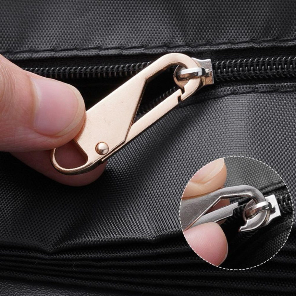 [現貨]可拆卸拉鍊拉片 鑰匙圈 箱包書包拉鍊配件 服飾通用金屬拉鍊拉片-細節圖3